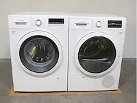 Bosch serie|4 ecosilence drive wasmachine & bosch serie|6 droger - afbeelding 1 van  8