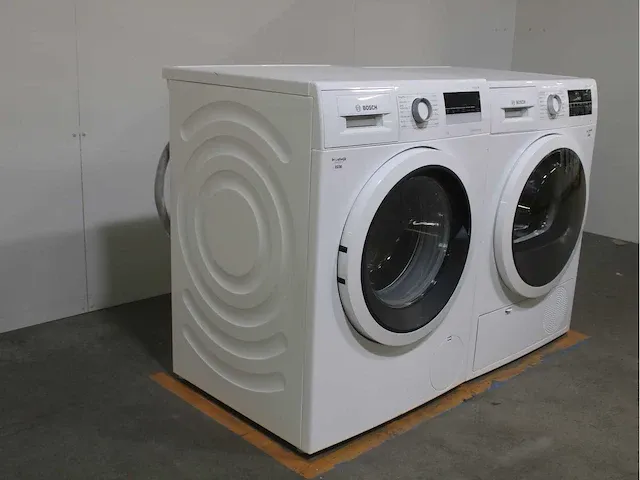 Bosch serie|4 ecosilence drive wasmachine & bosch serie|6 droger - afbeelding 4 van  8