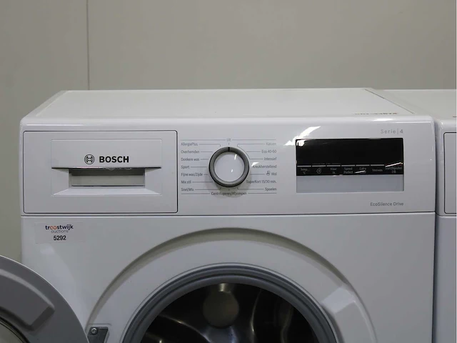 Bosch serie|4 ecosilence drive wasmachine & bosch serie|6 selfcleaning condenser wasdroger - afbeelding 3 van  8