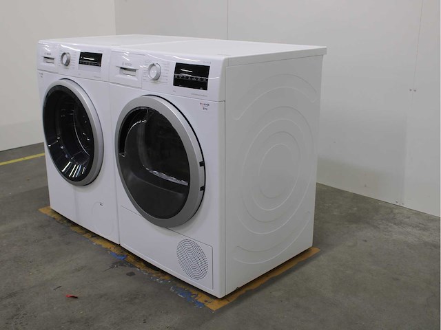 Bosch serie|4 ecosilence drive wasmachine & bosch serie|6 selfcleaning condenser wasdroger - afbeelding 7 van  8