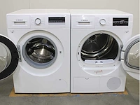 Bosch serie|4 ecosilence drive wasmachine & bosch serie|6 wasdroger - afbeelding 1 van  8