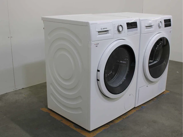 Bosch serie|4 ecosilence drive wasmachine & bosch serie|6 wasdroger - afbeelding 4 van  8