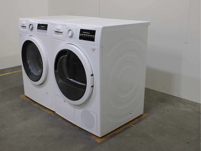 Bosch serie|4 ecosilence drive wasmachine & bosch serie|6 wasdroger - afbeelding 7 van  8