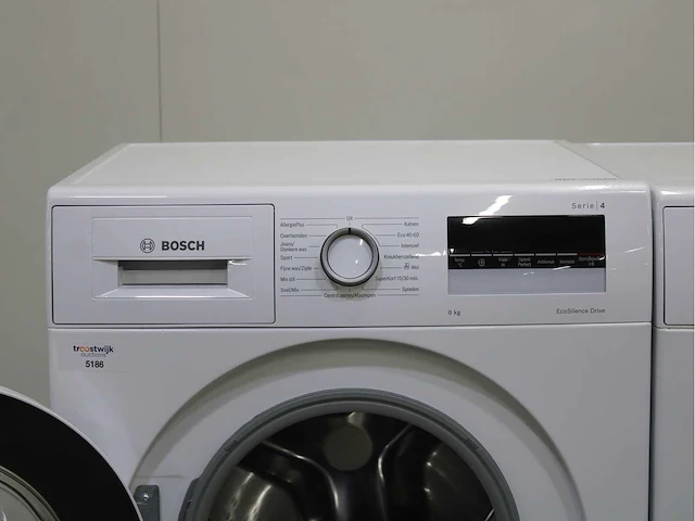 Bosch serie|4 ecosilence drive wasmachine & bosch serie|6 wasdroger - afbeelding 3 van  8