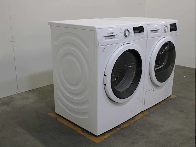 Bosch serie|4 ecosilence drive wasmachine & bosch serie|6 wasdroger - afbeelding 4 van  8