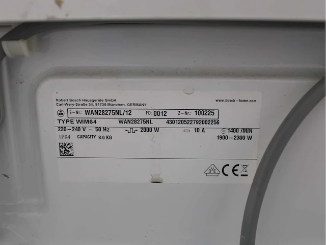 Bosch serie|4 ecosilence drive wasmachine & bosch serie|6 wasdroger - afbeelding 5 van  8