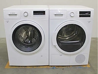 Bosch serie|4 ecosilence drive wasmachine & bosch serie|6 wasdroger - afbeelding 1 van  8
