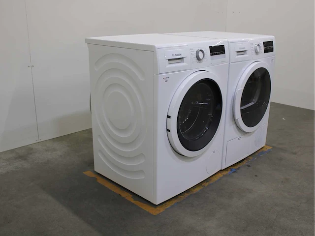 Bosch serie|4 ecosilence drive wasmachine & bosch serie|6 wasdroger - afbeelding 4 van  8
