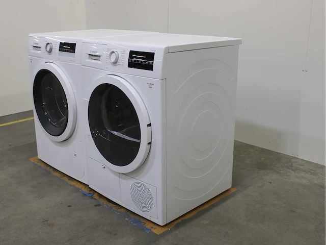 Bosch serie|4 ecosilence drive wasmachine & bosch serie|6 wasdroger - afbeelding 7 van  8