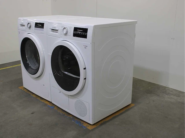 Bosch serie|4 ecosilence drive wasmachine & bosch serie|6 wasdroger - afbeelding 7 van  8