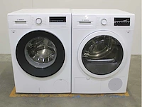 Bosch serie|4 ecosilence drive wasmachine & bosch serie|6 wasdroger - afbeelding 1 van  8
