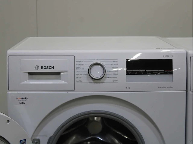 Bosch serie|4 ecosilence drive wasmachine & bosch serie|6 wasdroger - afbeelding 3 van  8