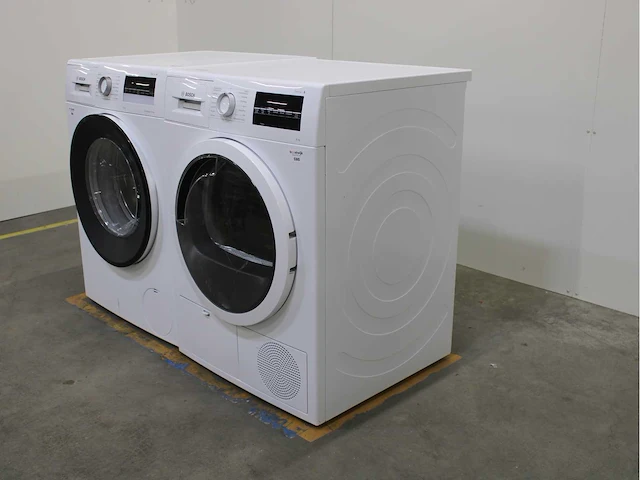 Bosch serie|4 ecosilence drive wasmachine & bosch serie|6 wasdroger - afbeelding 7 van  8