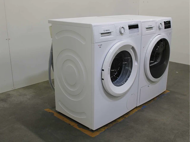 Bosch serie|4 ecosilence drive wasmachine & bosch serie|6 wasdroger - afbeelding 4 van  8