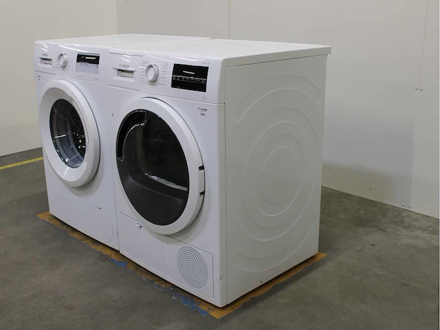 Bosch serie|4 ecosilence drive wasmachine & bosch serie|6 wasdroger - afbeelding 7 van  8