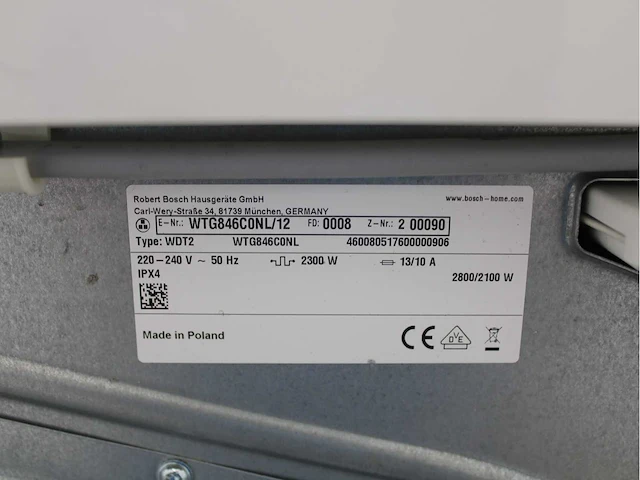 Bosch serie|4 ecosilence drive wasmachine & bosch serie|6 wasdroger - afbeelding 8 van  8