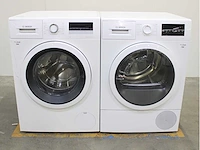 Bosch serie|4 ecosilence drive wasmachine & bosch serie|6 wasdroger - afbeelding 1 van  8