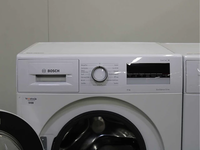 Bosch serie|4 ecosilence drive wasmachine & bosch serie|6 wasdroger - afbeelding 3 van  8