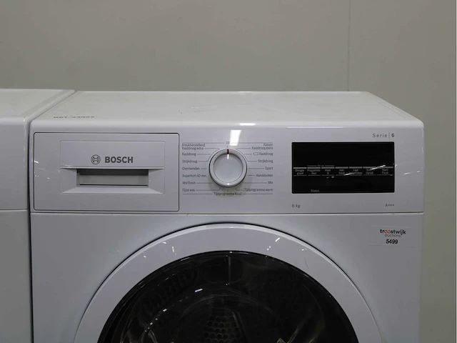 Bosch serie|4 ecosilence drive wasmachine & bosch serie|6 wasdroger - afbeelding 6 van  8