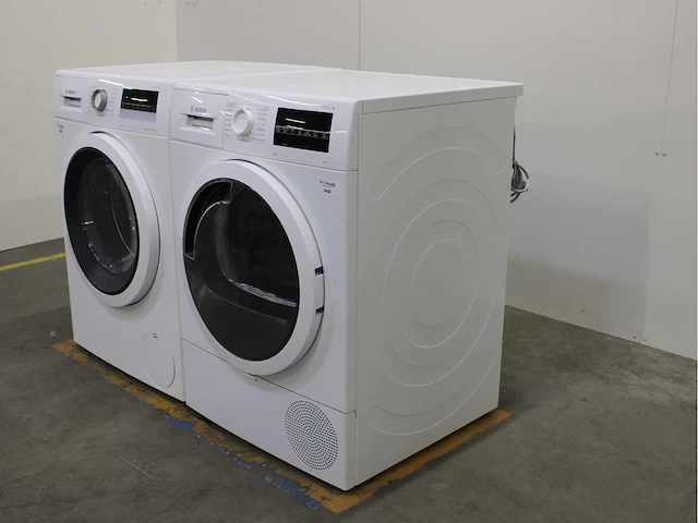 Bosch serie|4 ecosilence drive wasmachine & bosch serie|6 wasdroger - afbeelding 7 van  8