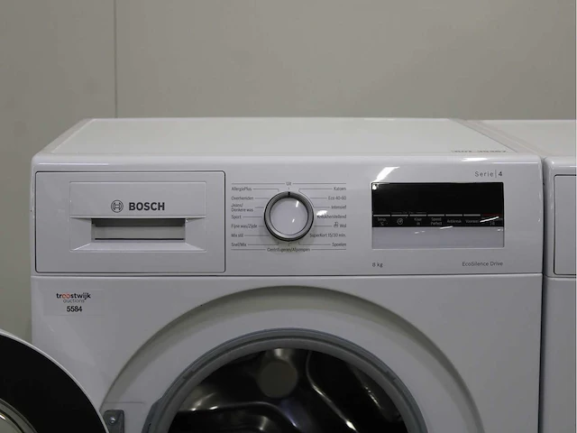 Bosch serie|4 ecosilence drive wasmachine & bosch serie|6 wasdroger - afbeelding 3 van  8
