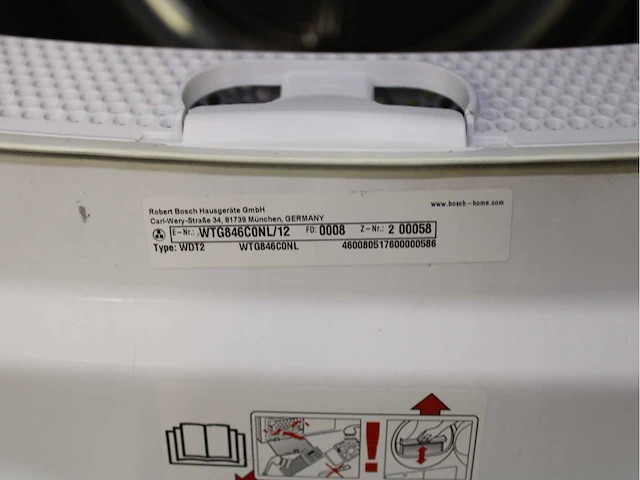 Bosch serie|4 ecosilence drive wasmachine & bosch serie|6 wasdroger - afbeelding 8 van  8