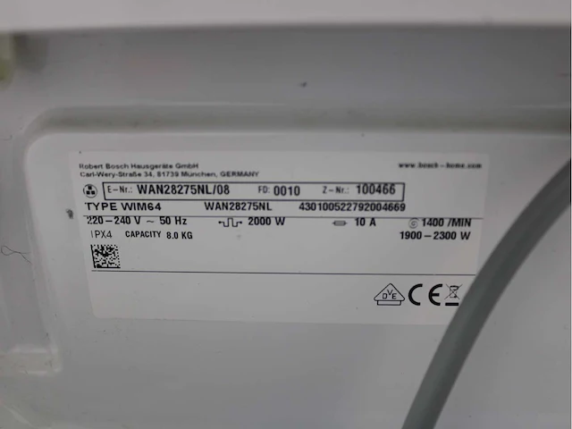 Bosch serie|4 ecosilence drive wasmachines & bosch serie|4 wasdrogers - afbeelding 5 van  8
