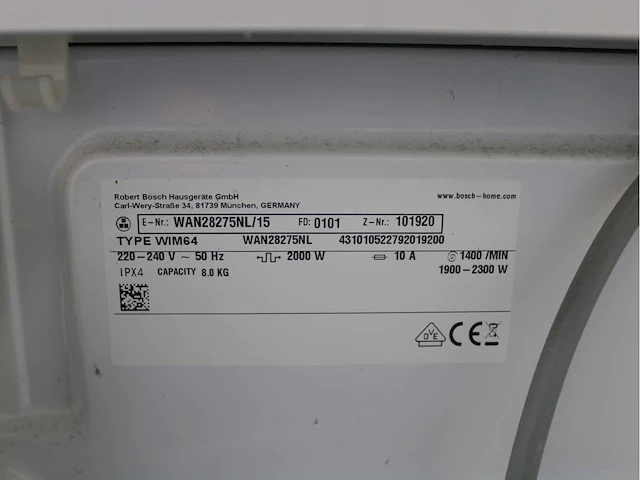 Bosch serie|4 ecosilence drive wasmachines & bosch serie|4 wasdrogers - afbeelding 5 van  8