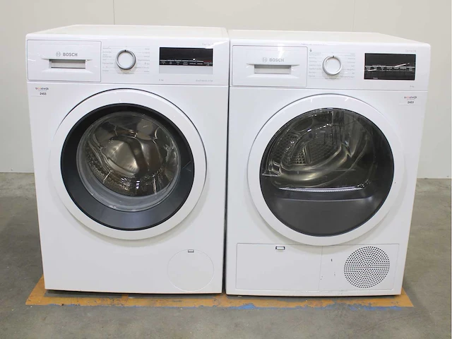 Bosch serie|4 ecosilence drive wasmachines & bosch serie|6 wasdrogers - afbeelding 1 van  8