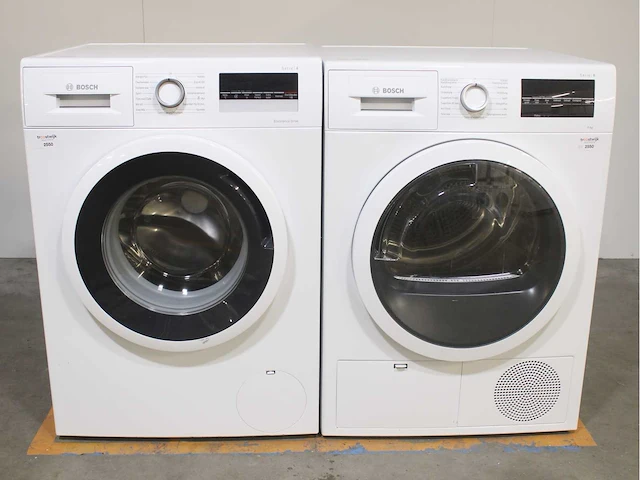 Bosch serie|4 ecosilence drive wasmachines & bosch serie|6 wasdrogers - afbeelding 1 van  8