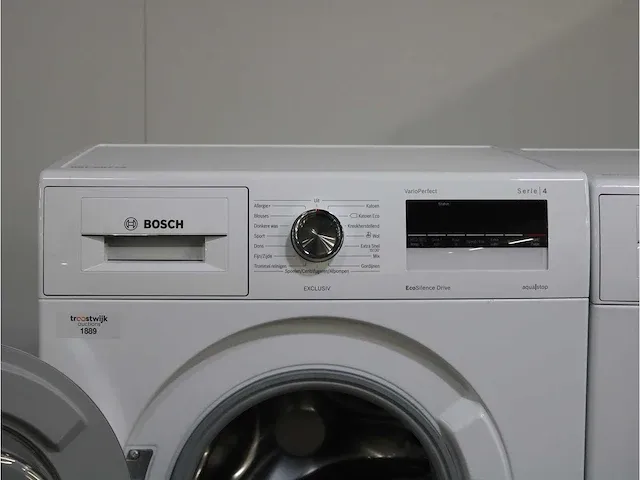 Bosch serie|4 varioperfect ecosilence drive exclusiv wasmachine & bosch serie|4 exclusiv droger - afbeelding 3 van  8