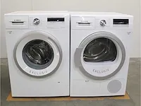 Bosch serie|4 varioperfect ecosilence drive exclusiv wasmachine & bosch serie|4 exclusiv droger - afbeelding 1 van  8