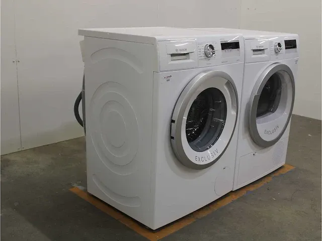 Bosch serie|4 varioperfect ecosilence drive exclusiv wasmachine & bosch serie|4 exclusiv droger - afbeelding 4 van  8