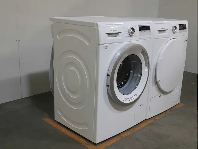 Bosch serie|4 varioperfect ecosilence drive exclusiv wasmachine & bosch serie|4 exclusiv droger - afbeelding 4 van  8