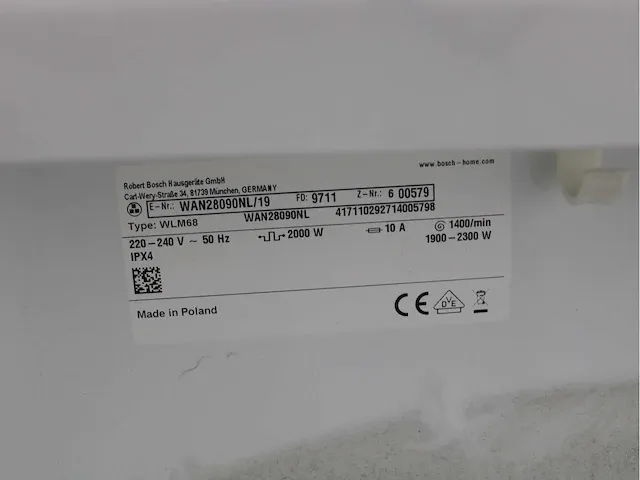 Bosch serie|4 varioperfect ecosilence drive exclusiv wasmachine & bosch serie|4 exclusiv droger - afbeelding 5 van  8