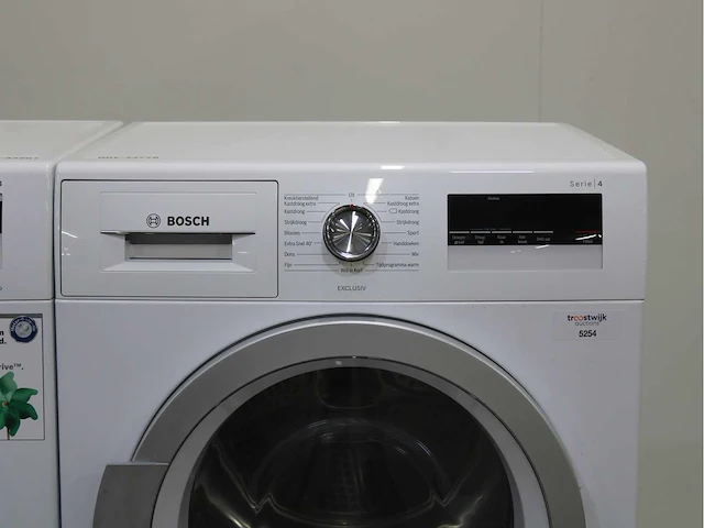Bosch serie|4 varioperfect ecosilence drive exclusiv wasmachine & bosch serie|4 exclusiv wasdroger - afbeelding 6 van  8