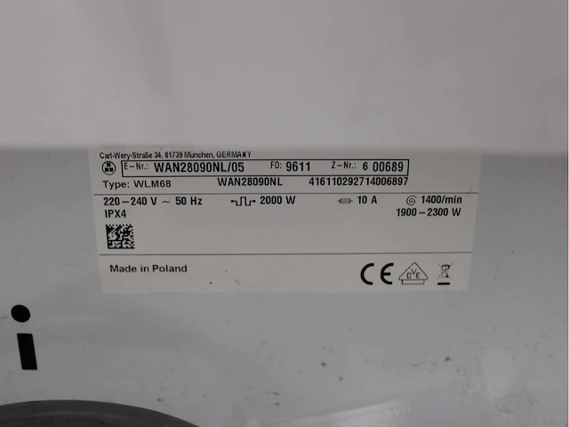 Bosch serie|4 varioperfect ecosilence drive exclusiv wasmachine & bosch serie|4 exclusiv wasdroger - afbeelding 5 van  8