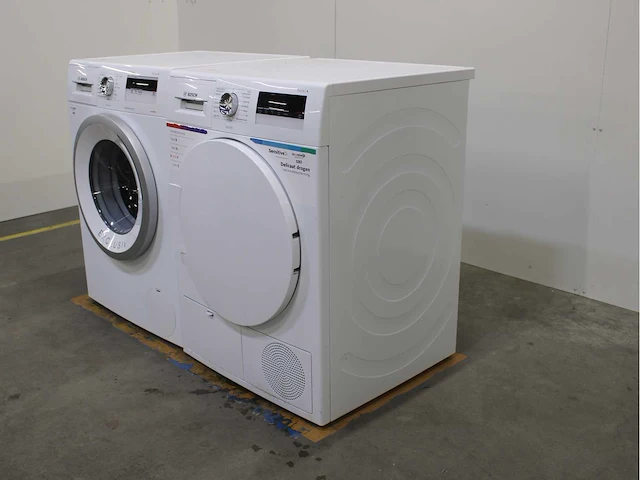 Bosch serie|4 varioperfect ecosilence drive exclusiv wasmachine & bosch serie|4 exclusiv wasdroger - afbeelding 7 van  8