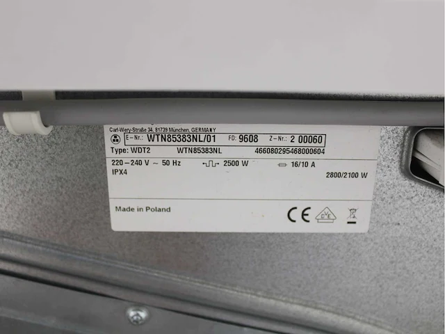 Bosch serie|4 varioperfect ecosilence drive exclusiv wasmachine & bosch serie|4 exclusiv wasdroger - afbeelding 8 van  8