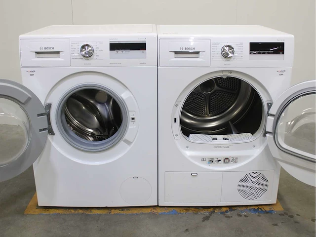 Bosch serie|4 varioperfect ecosilence drive exclusiv wasmachine & bosch serie|4 exclusiv wasdroger - afbeelding 2 van  8