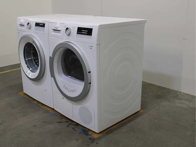 Bosch serie|4 varioperfect ecosilence drive exclusiv wasmachine & bosch serie|4 exclusiv wasdroger - afbeelding 7 van  8