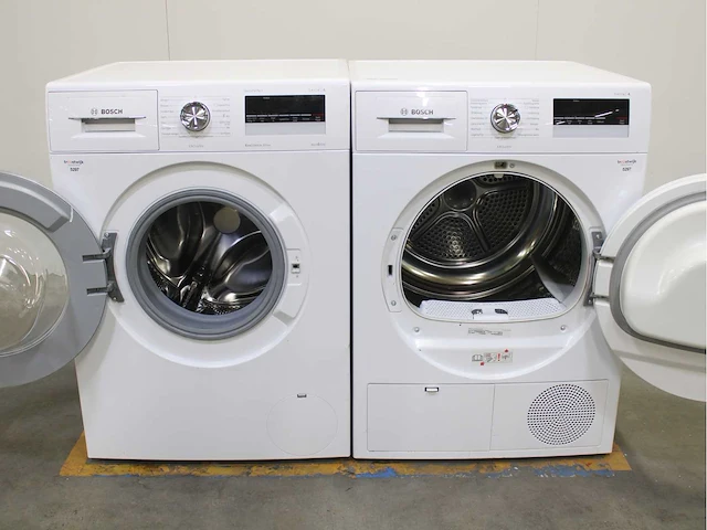 Bosch serie|4 varioperfect ecosilence drive exclusiv wasmachine & bosch serie|4 exclusiv wasdroger - afbeelding 2 van  8