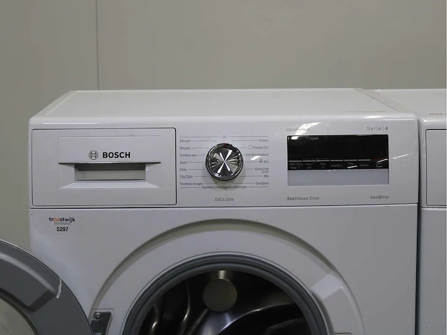 Bosch serie|4 varioperfect ecosilence drive exclusiv wasmachine & bosch serie|4 exclusiv wasdroger - afbeelding 3 van  8