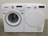 Bosch serie|4 varioperfect ecosilence drive exclusiv wasmachine & bosch serie|4 exclusiv wasdroger - afbeelding 1 van  8