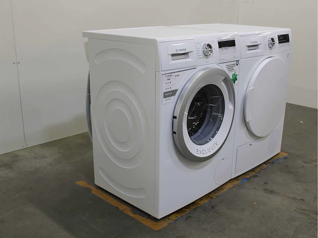 Bosch serie|4 varioperfect ecosilence drive exclusiv wasmachine & bosch serie|4 exclusiv wasdroger - afbeelding 4 van  8