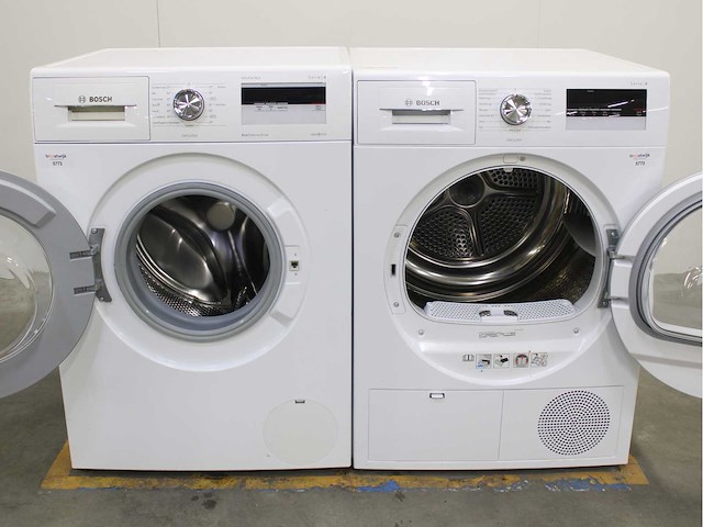 Bosch serie|4 varioperfect ecosilence drive exclusiv wasmachine & bosch serie|4 exclusiv wasdroger - afbeelding 2 van  8