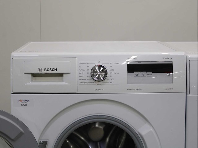 Bosch serie|4 varioperfect ecosilence drive exclusiv wasmachine & bosch serie|4 exclusiv wasdroger - afbeelding 3 van  8