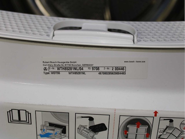 Bosch serie|4 varioperfect ecosilence drive exclusiv wasmachine & bosch serie|4 exclusiv wasdroger - afbeelding 8 van  8