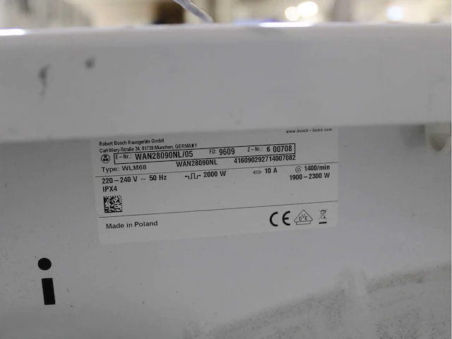 Bosch serie|4 varioperfect ecosilence drive exclusiv wasmachines & bosch serie|4 exclusiv wasdrogers - afbeelding 5 van  8
