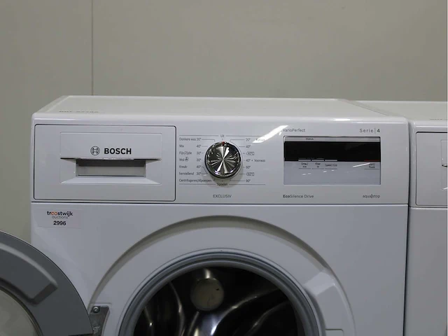 Bosch serie|4 varioperfect ecosilence drive exclusiv wasmachines & bosch serie|4 exclusiv wasdrogers - afbeelding 3 van  8
